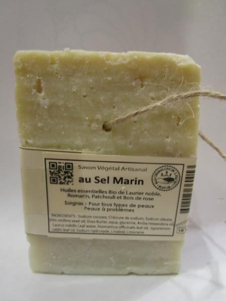 Savon de Soin Purifiant au Sel Marin