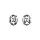 Boucles d'oreilles Argent 925 Grains de Café 11 mm