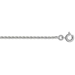 Chaine Argent 925 Maille Corde 1,5 mm