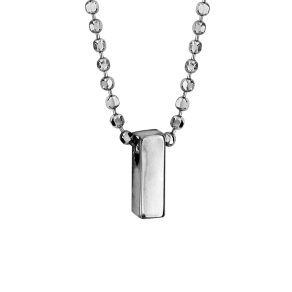 Collier Argent 925 Boules Initiale I