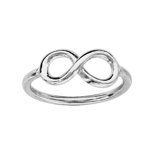 Bague de Phalange Argent 925 Symbole Infini