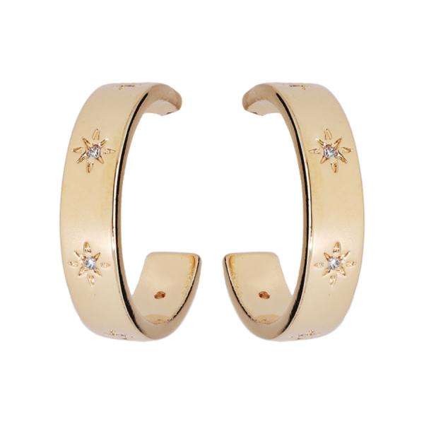 Les Boucles d'oreilles Plaqu Or