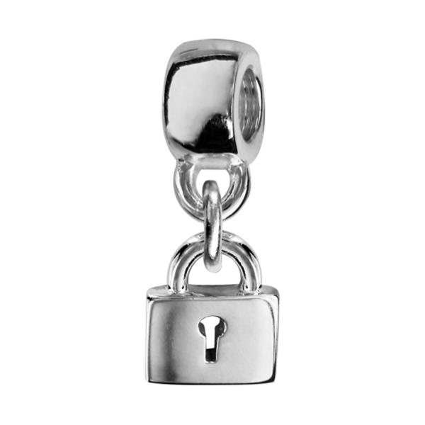 Charms Argent 925 Suspendu Cadenas